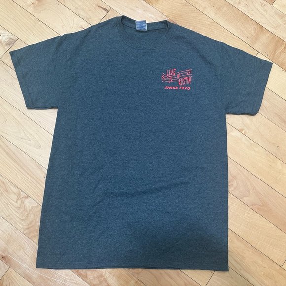 NWOT Asleep At The Wheel T Shirt Size M Gray/Orange #317 - Picture 9 of 11